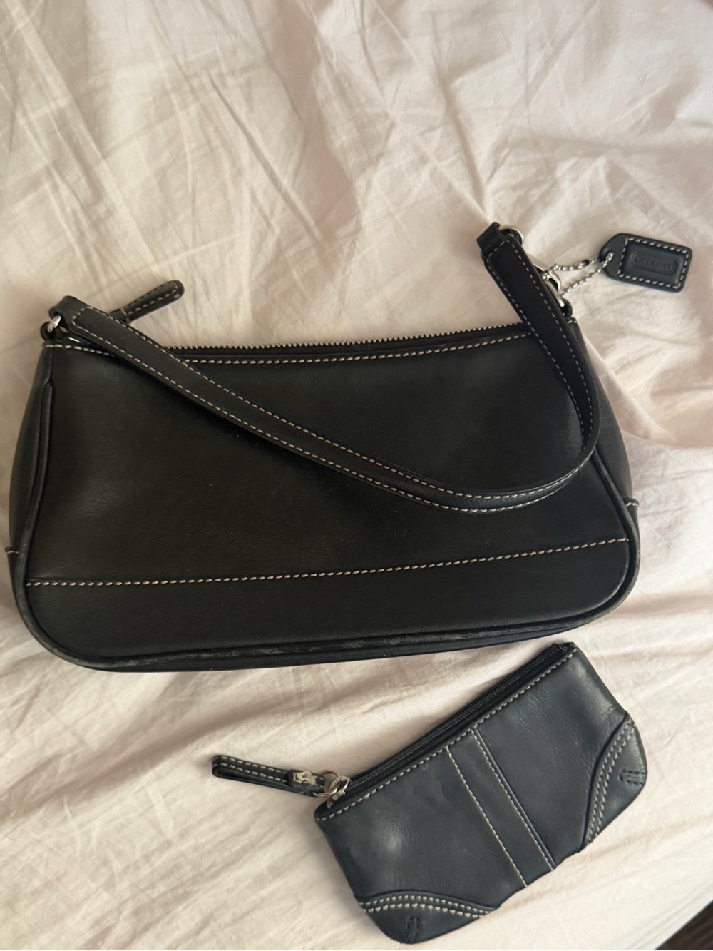 Vintage Coach Demi leather with wallet